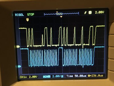 SDA and SCL signals